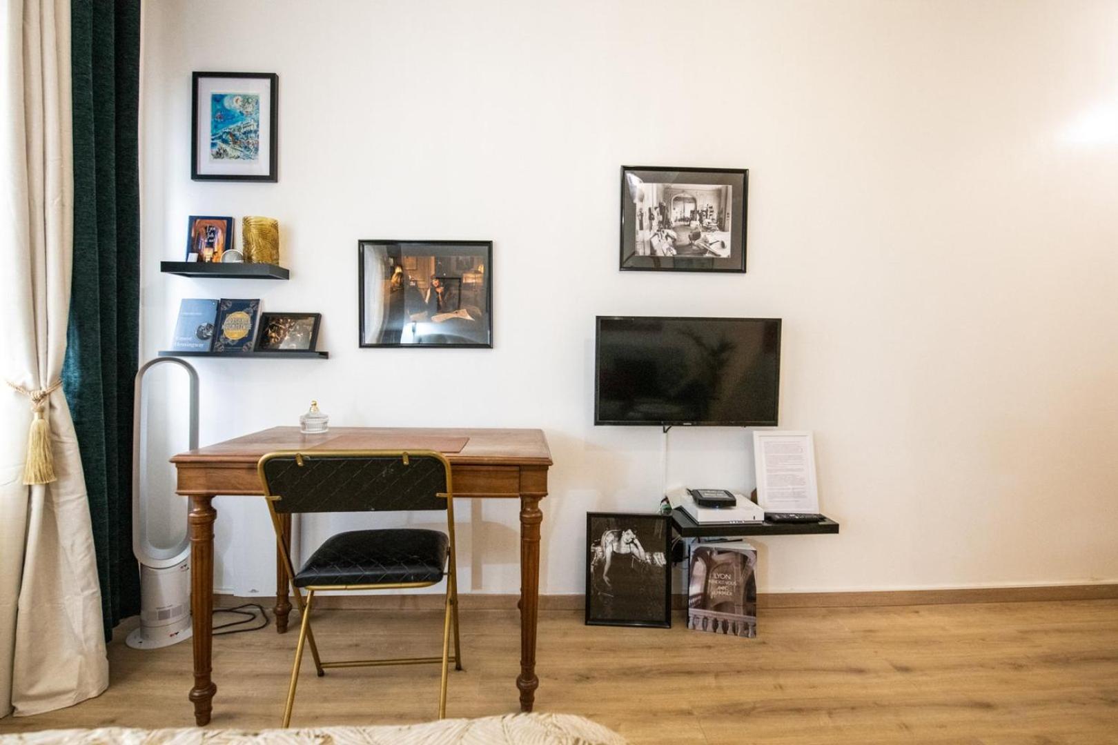Le Gatsby Superbe Cocon Cosy Proche Place Lyon Exteriör bild